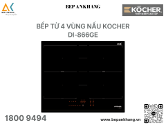Bếp từ 4 vùng nấu Kocher DI-866GE - Xuất xứ: Đức 
